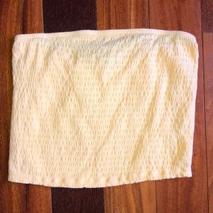 American Eagle small yellow tube top